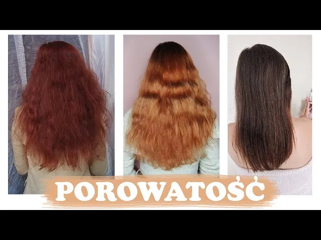 Włosy o r&oacute;żnej porowatości