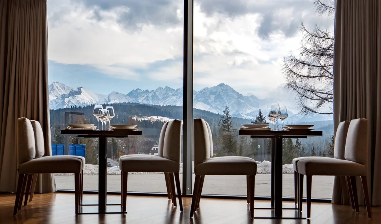 Restauracja WIDOK Hotel Harnaś Bukowina Tatrzańska