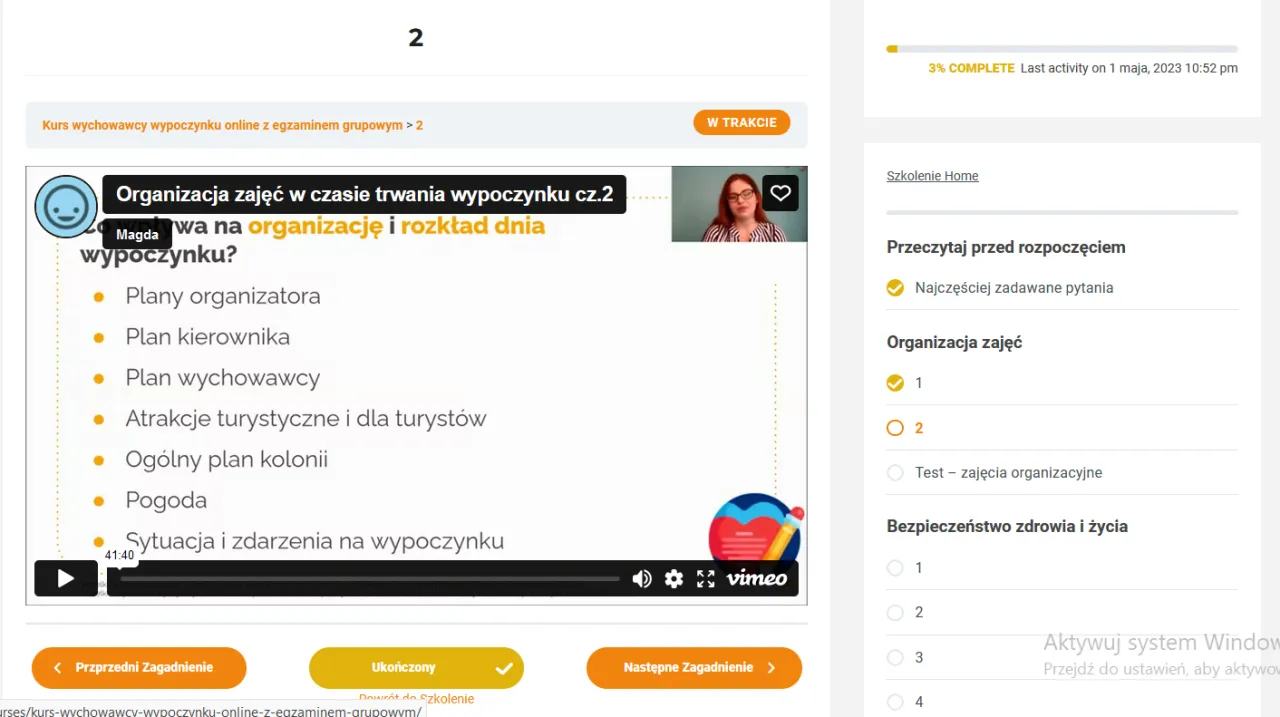 kurs wychowawcy online vs stacjonarny