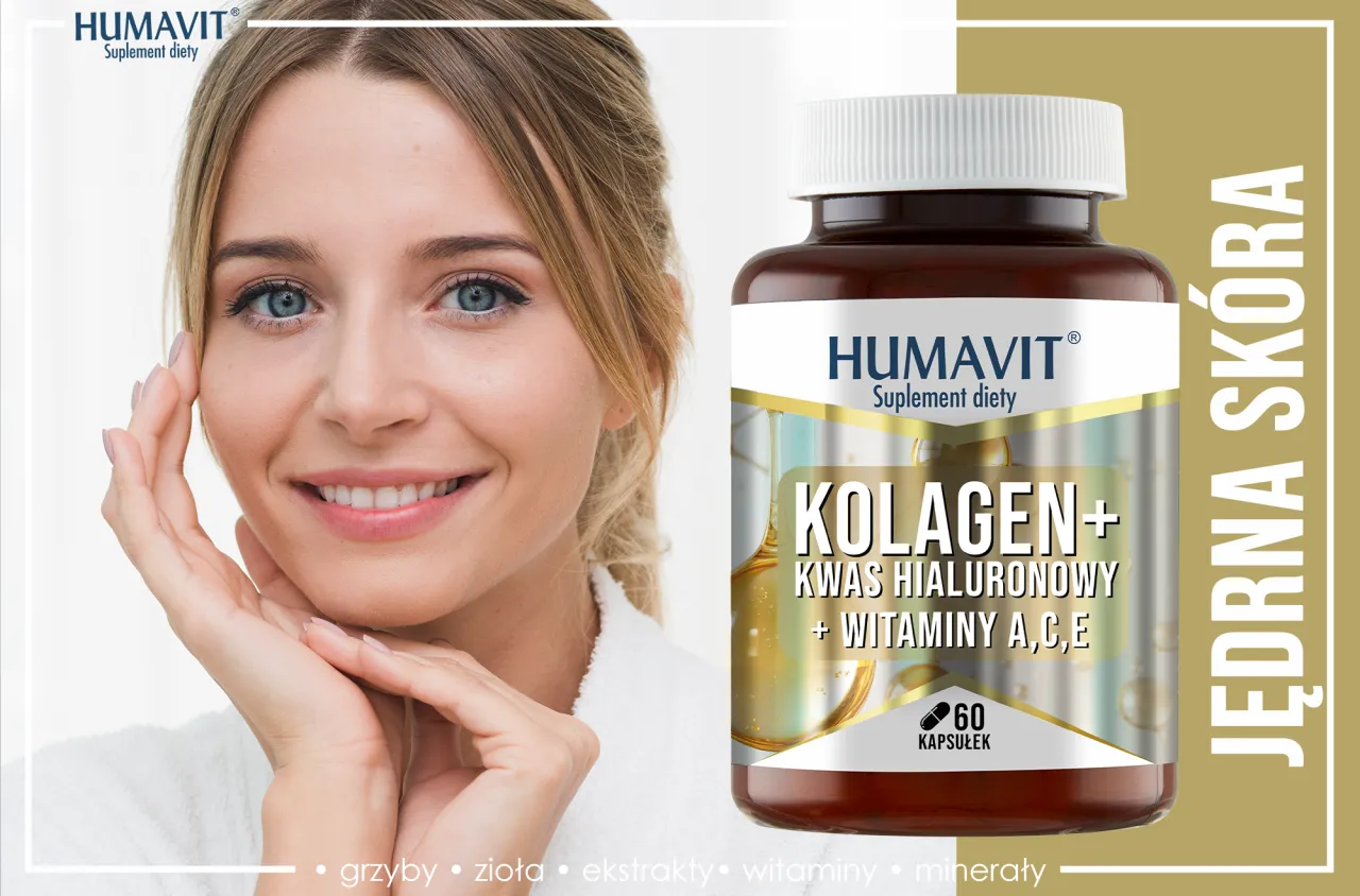 Suplementy z kwasem hialuronowym i kolagenem