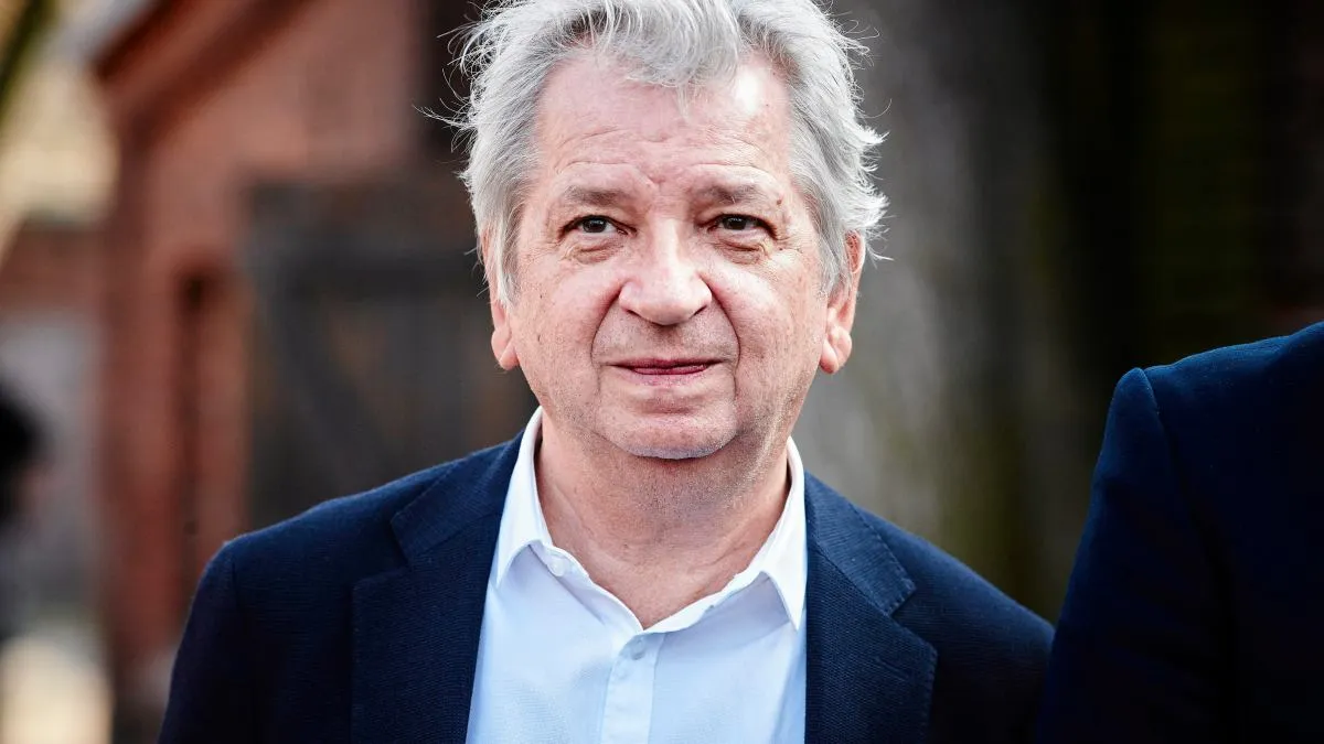 Juliusz Machulski reżyser na planie filmowym