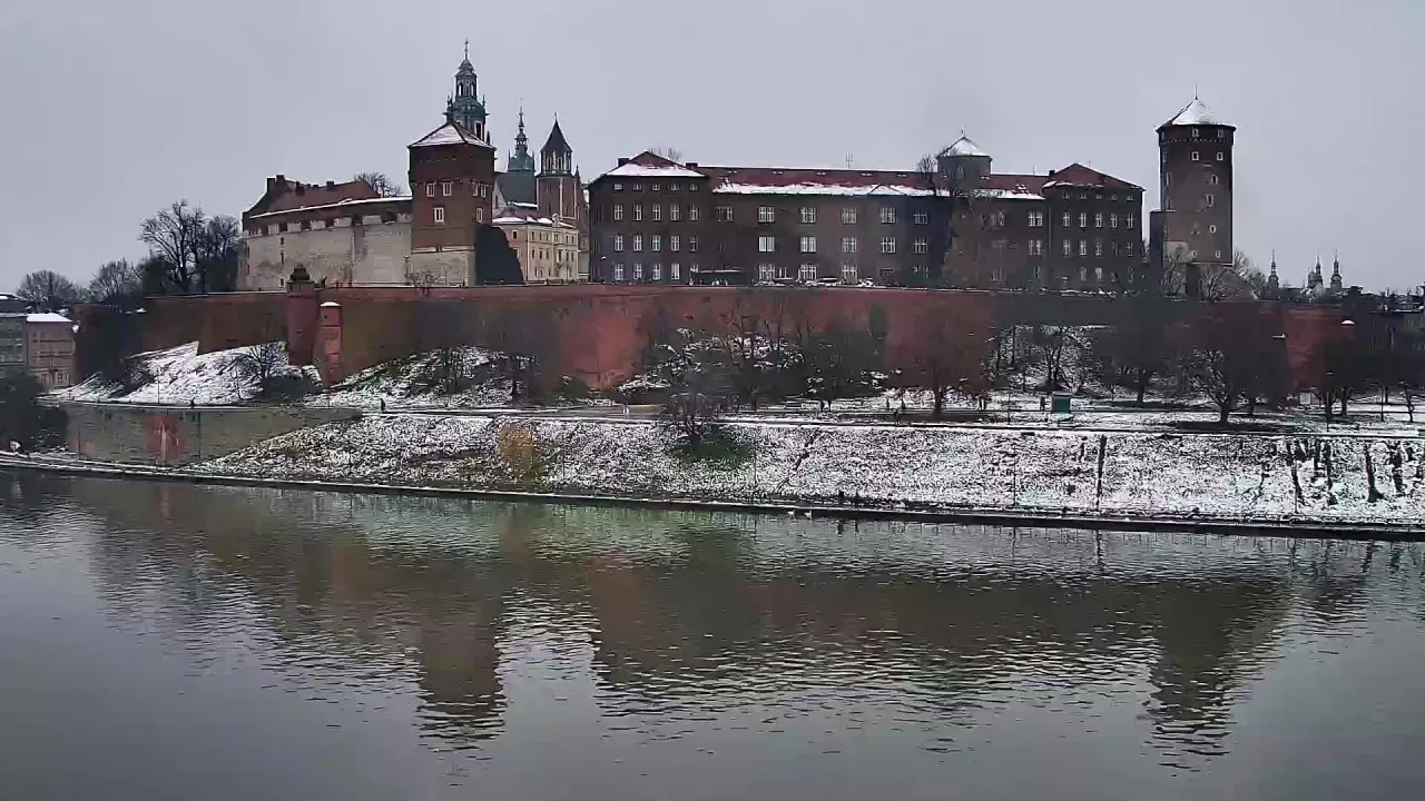 Krak&oacute;w Wisła Wawel panorama