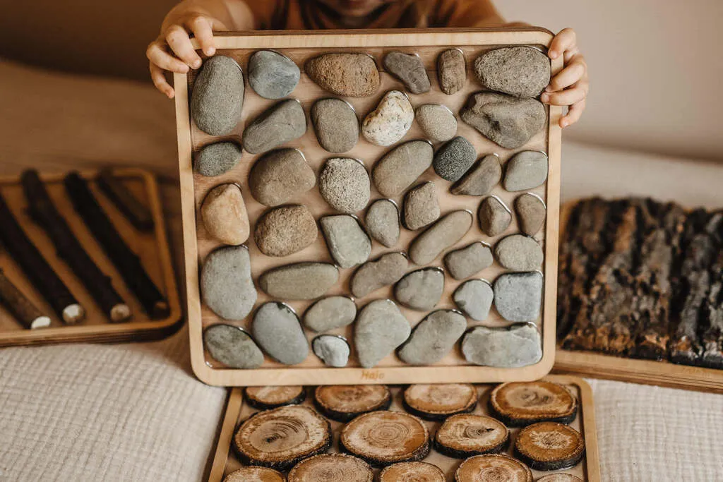 Różne rodzaje paneli ścieżki sensorycznej