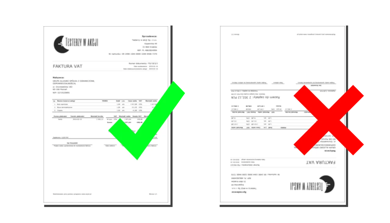 ryczałt za nocleg a zwrot za fakturę porównanie