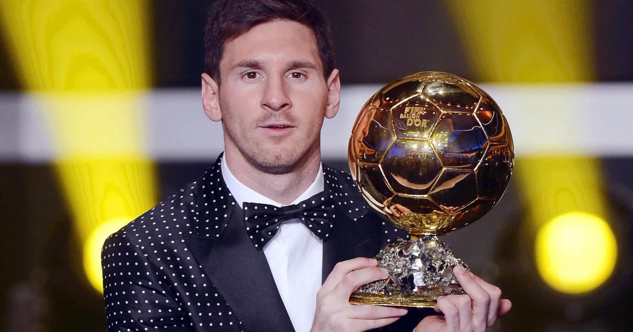 Lionel Messi Ballon d'Or zwycięstwa lata