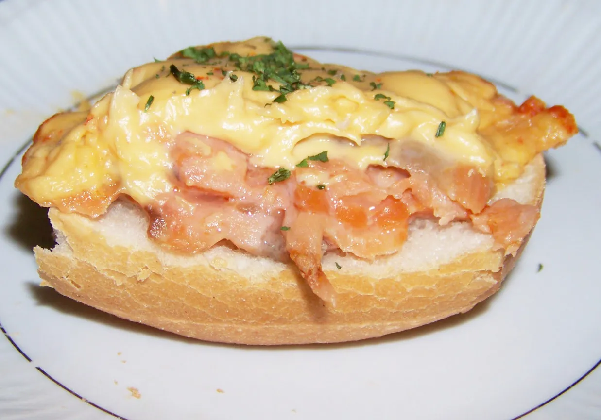 różne rodzaje zapiekanek z łososiem