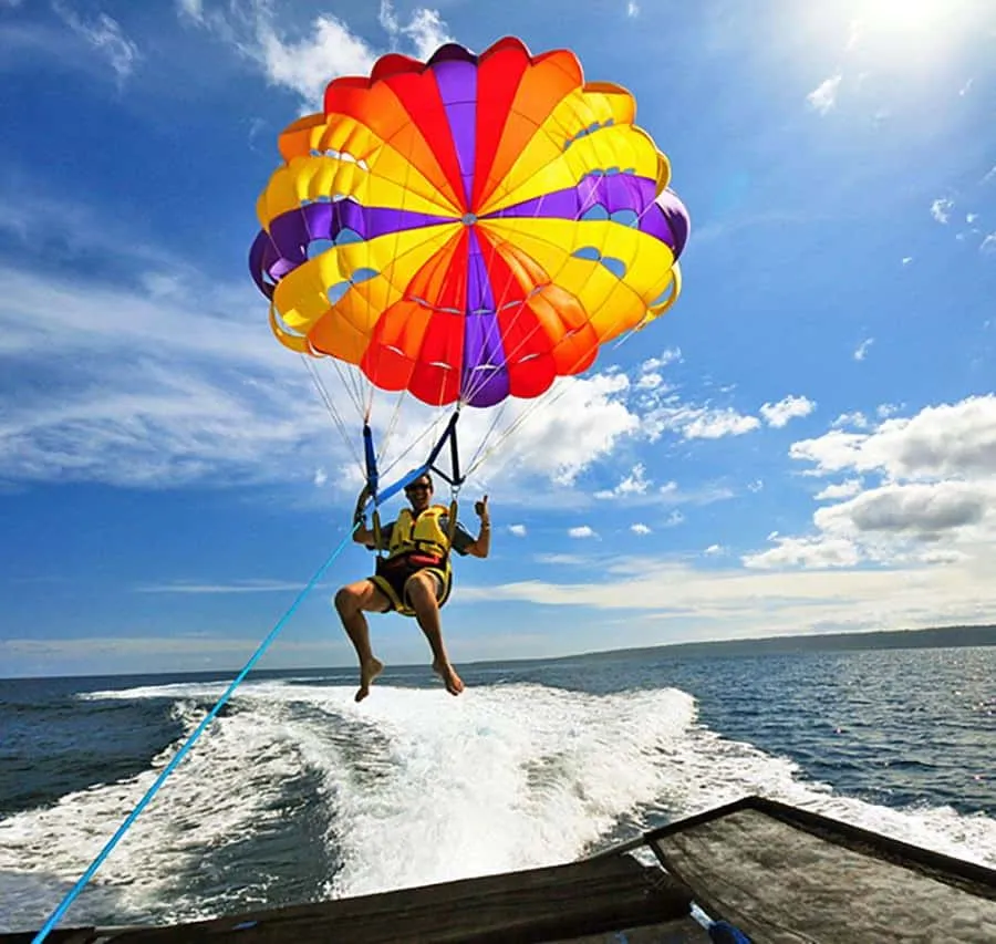 Sporty wodne Side parasailing skutery