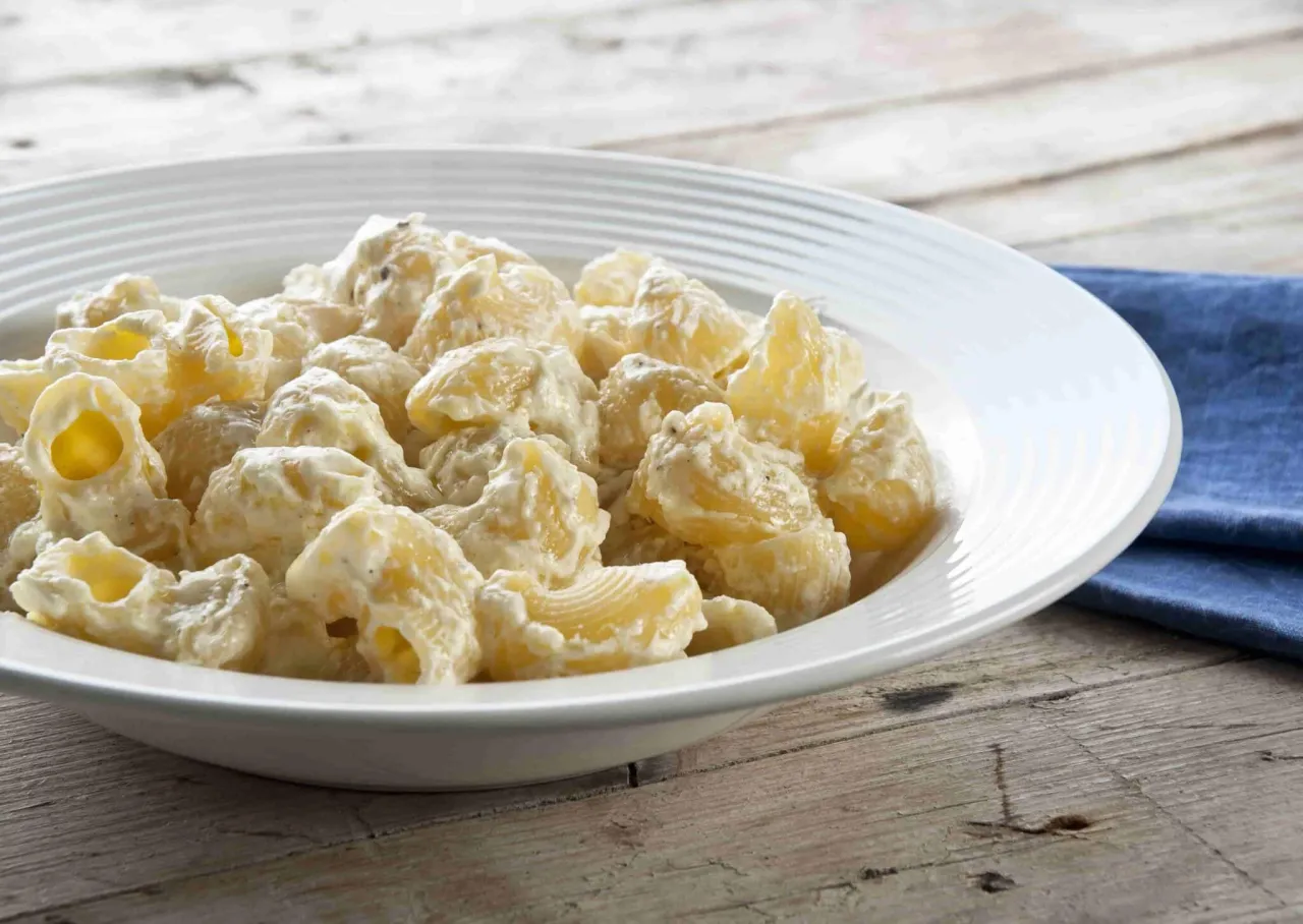 pasta e ricotta cremosa