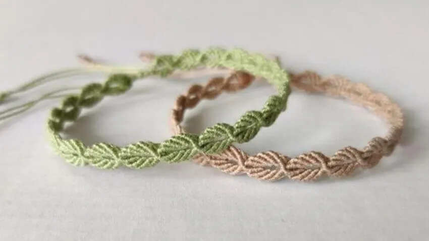 różne wzory bransoletek ze sznurka