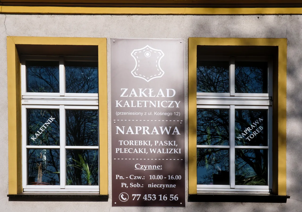 Zakład kaletniczy naprawa walizek