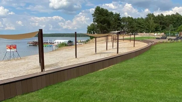 Plaża Mieruniszki pomost