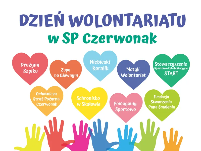 Przykłady wolontariatu szkolnego dzieci pomagające