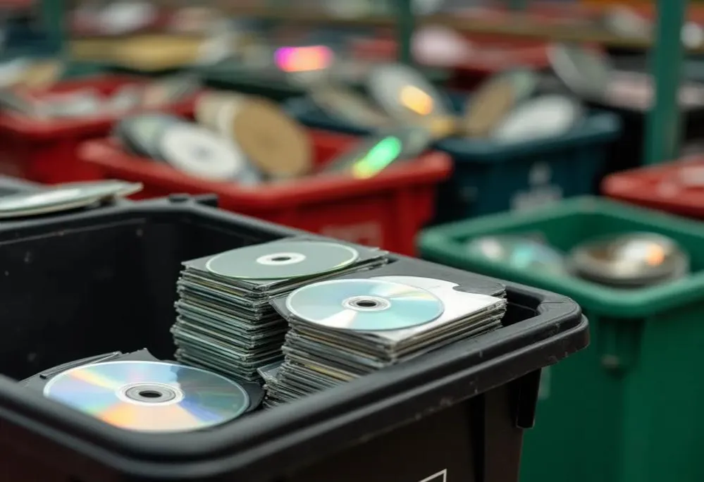 Zdjęcie Czy płyty CD to elektrośmieci? Odkryj, co z nimi zrobić, by nie szkodzić środowisku