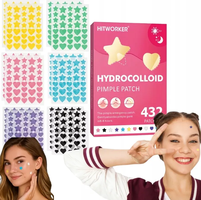 maści na pryszcze plasterki hydrokoloidowe