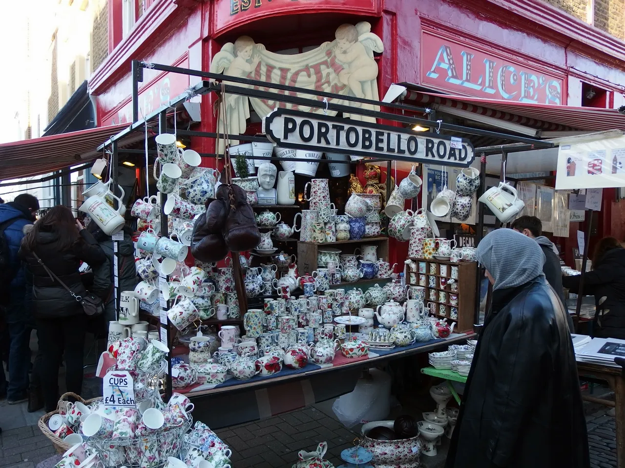 Portobello Road Market antiques