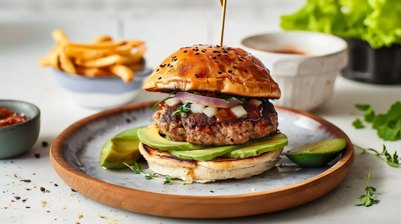 r&oacute;żne kawałki wołowiny na burgery z widocznym marmurkiem