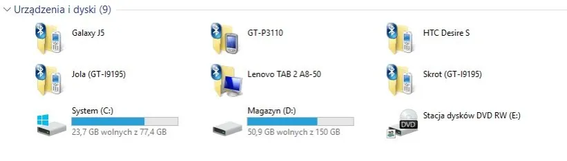 Usuwanie urządzenia Bluetooth Windows 10 11