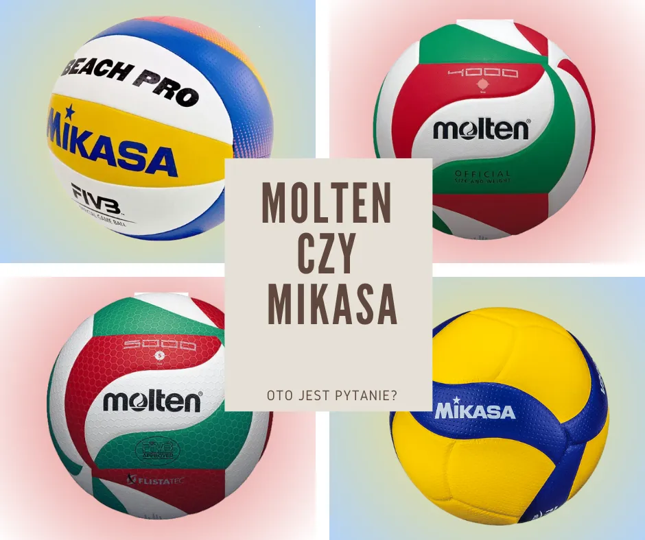piłki siatkowe Mikasa Molten