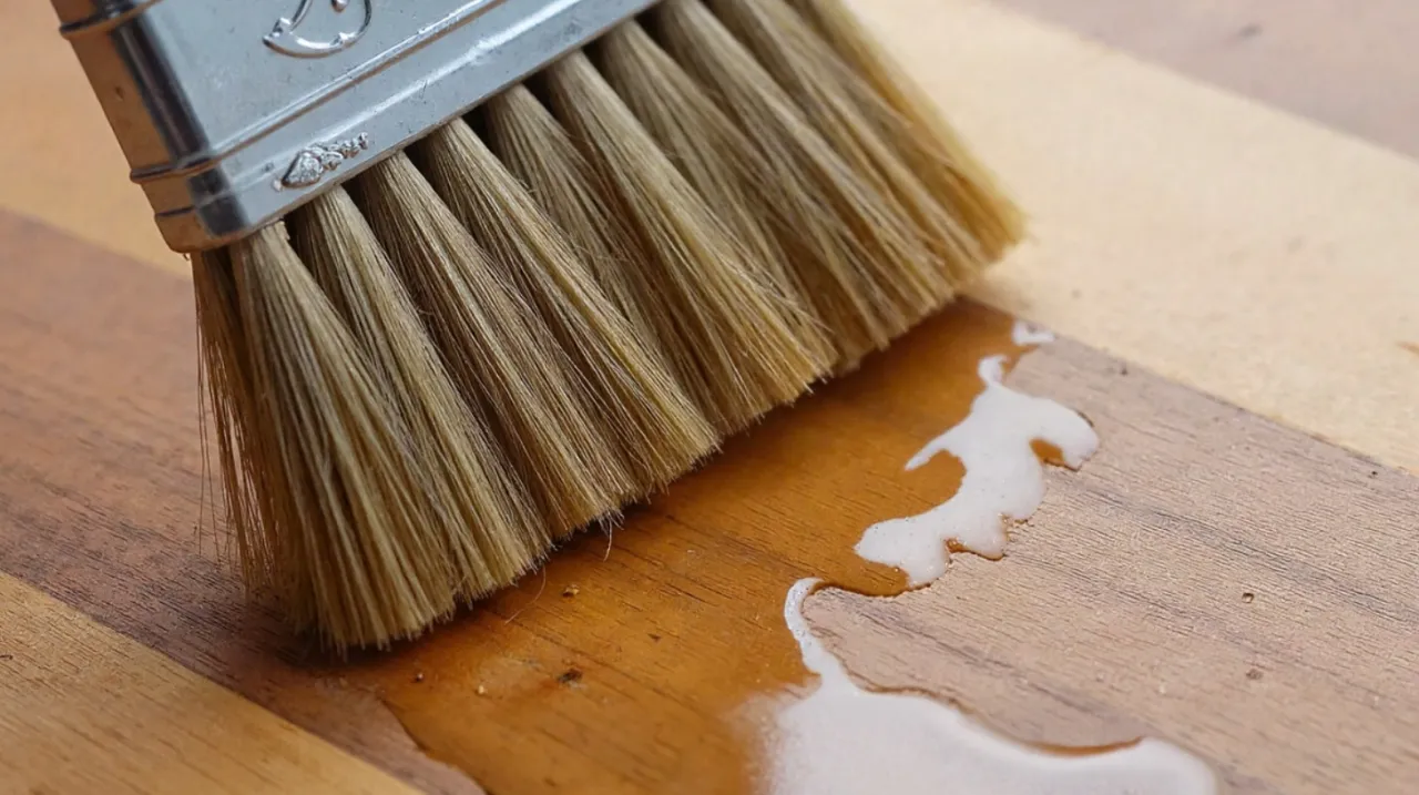 porównanie wykończeń drewna lakierobejca olej farba