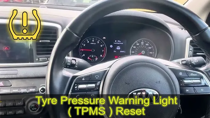 Kia Sportage komputer pokładowy reset TPMS