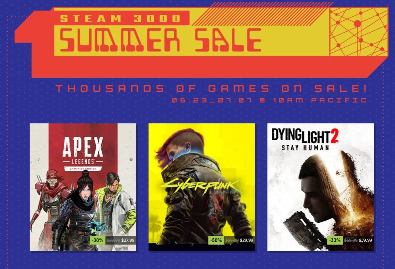 Steam seasonal sales or game wishlist