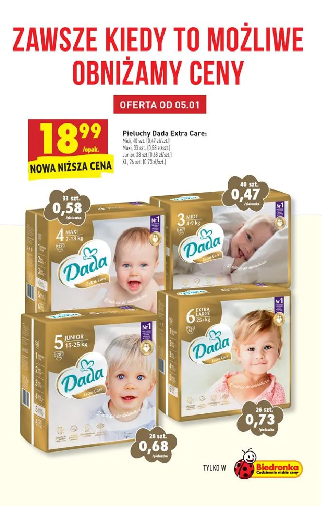 Zdjęcie Ile kosztują Pampersy? Ceny, promocje i porównania z innymi markami