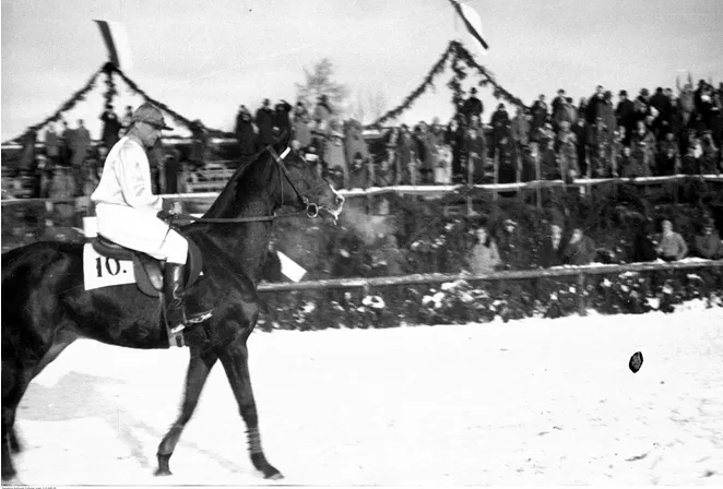 Major Hubal na koniu Jaszczurka