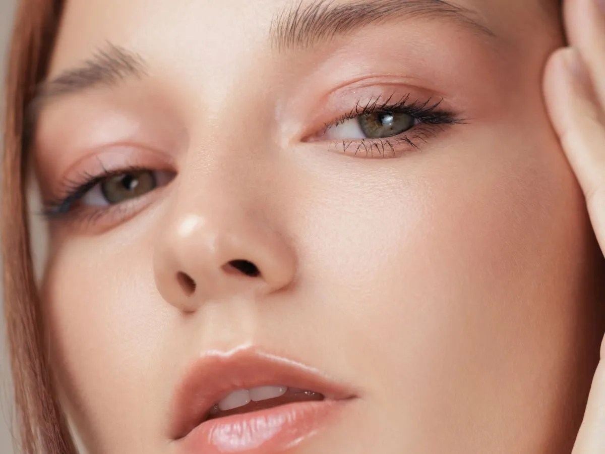 aplikacja korektora Bourjois 123 Perfect CC Eye Cream krok po kroku