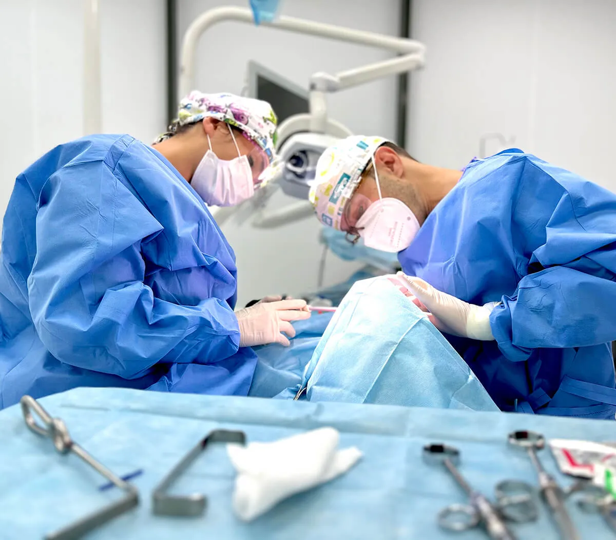 zabieg usunięcia &oacute;semki