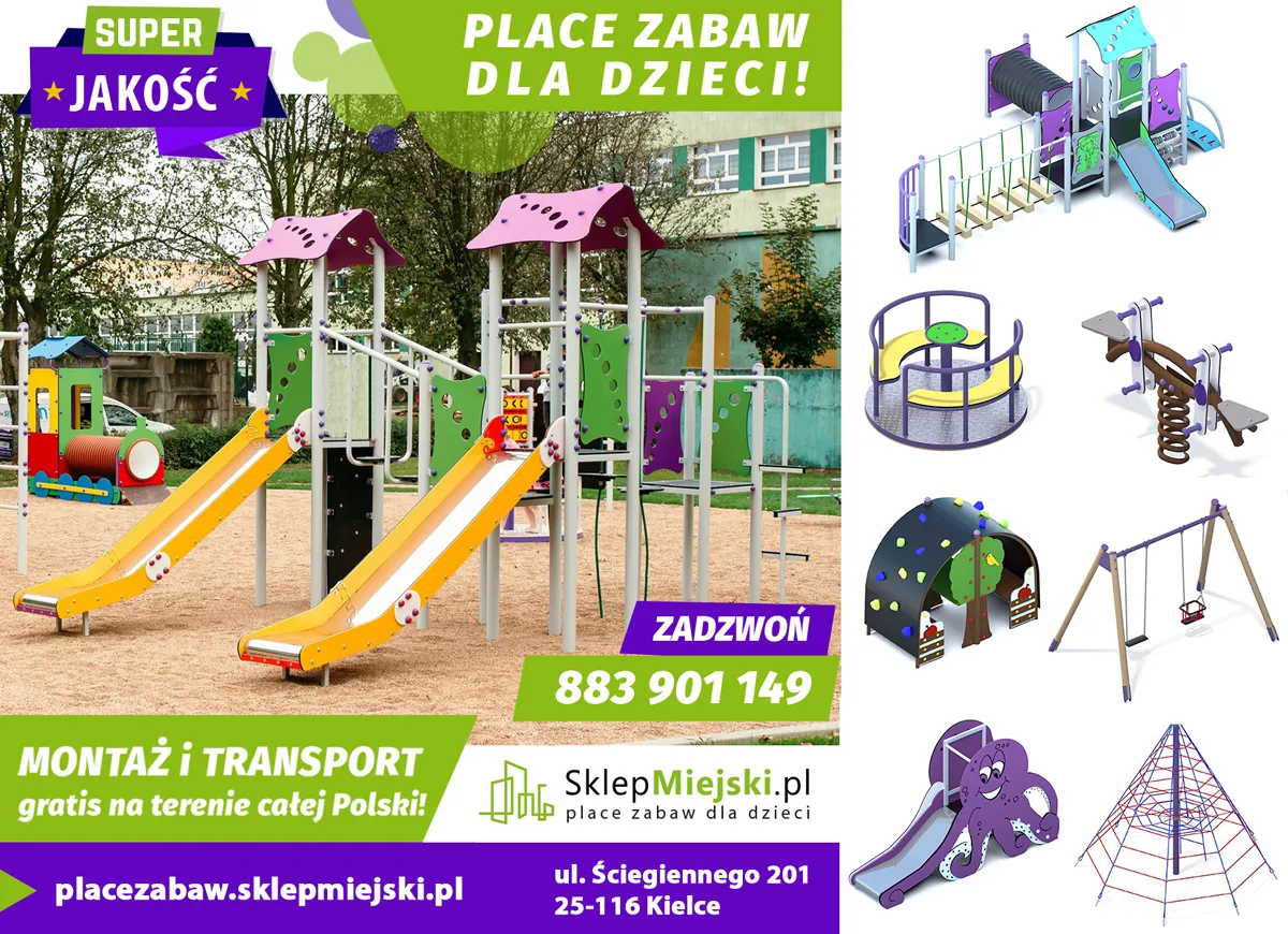 publiczny plac zabaw certyfikowany