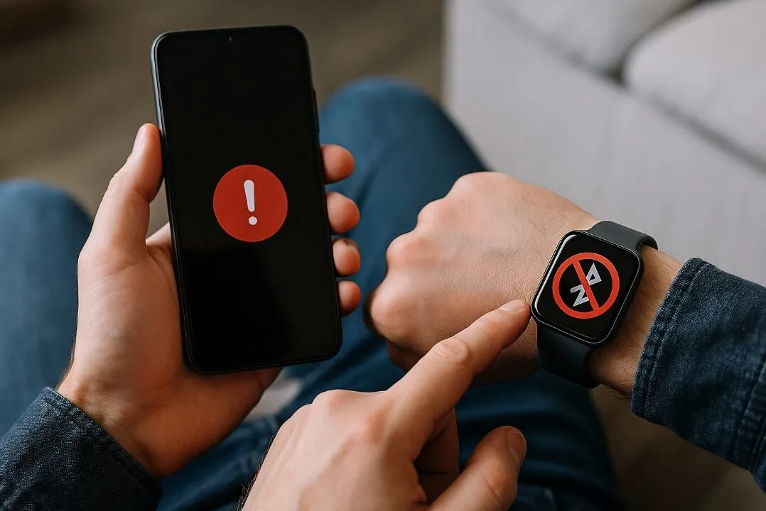 rozwiązywanie problem&oacute;w z parowaniem smartwatcha