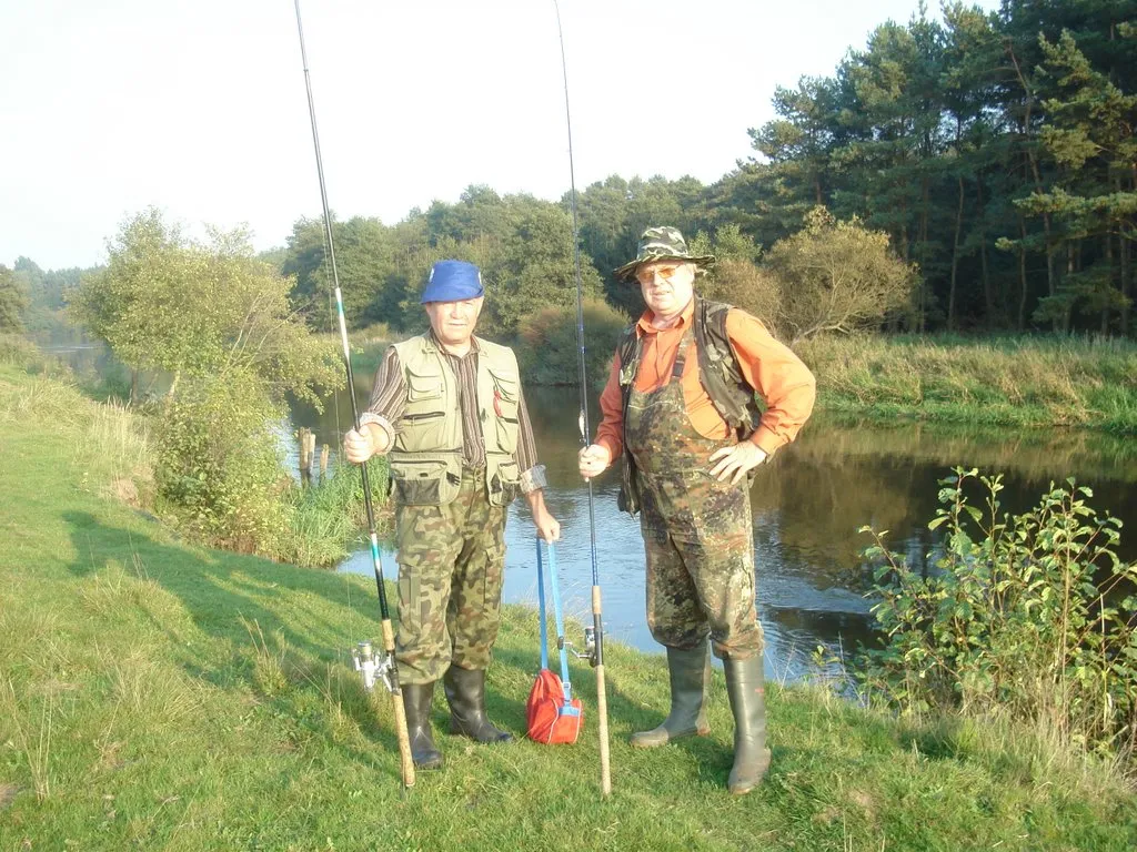 Wędkarze na zawodach PZW Suchy Las