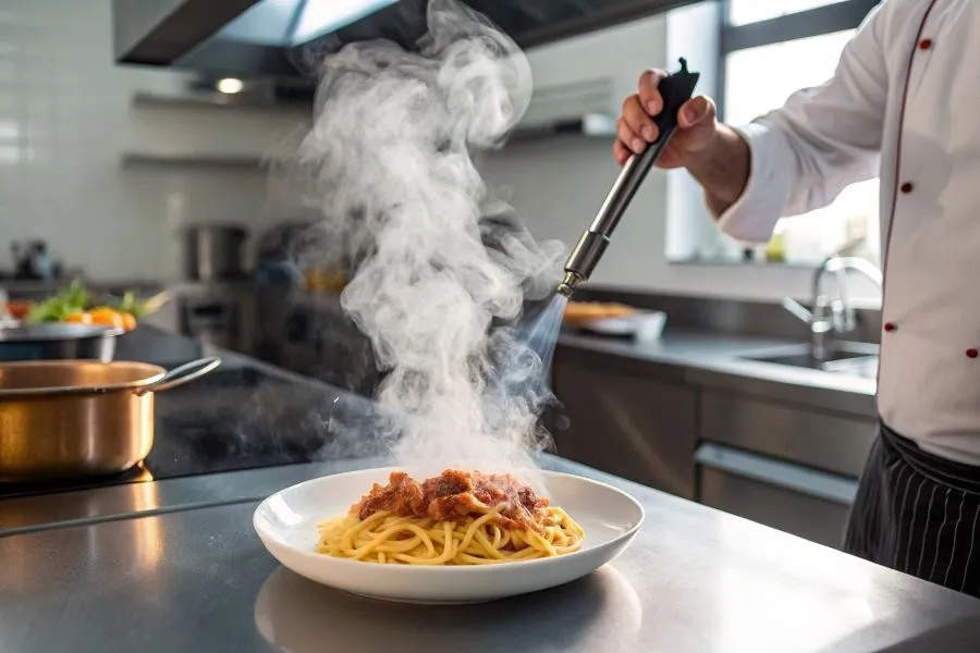 r&oacute;żne metody odgrzewania makaronu