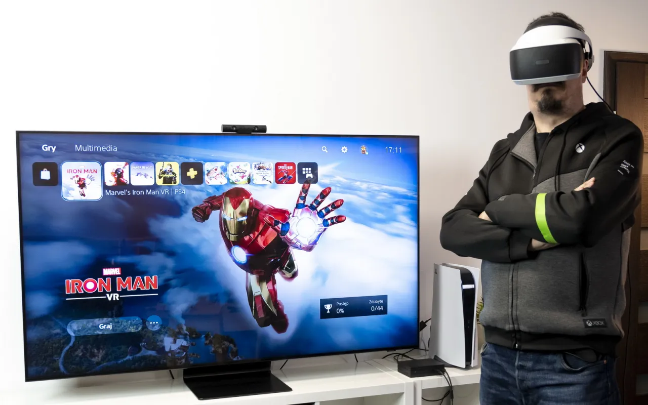 Podłączanie gogli VR do PC kablem instrukcja