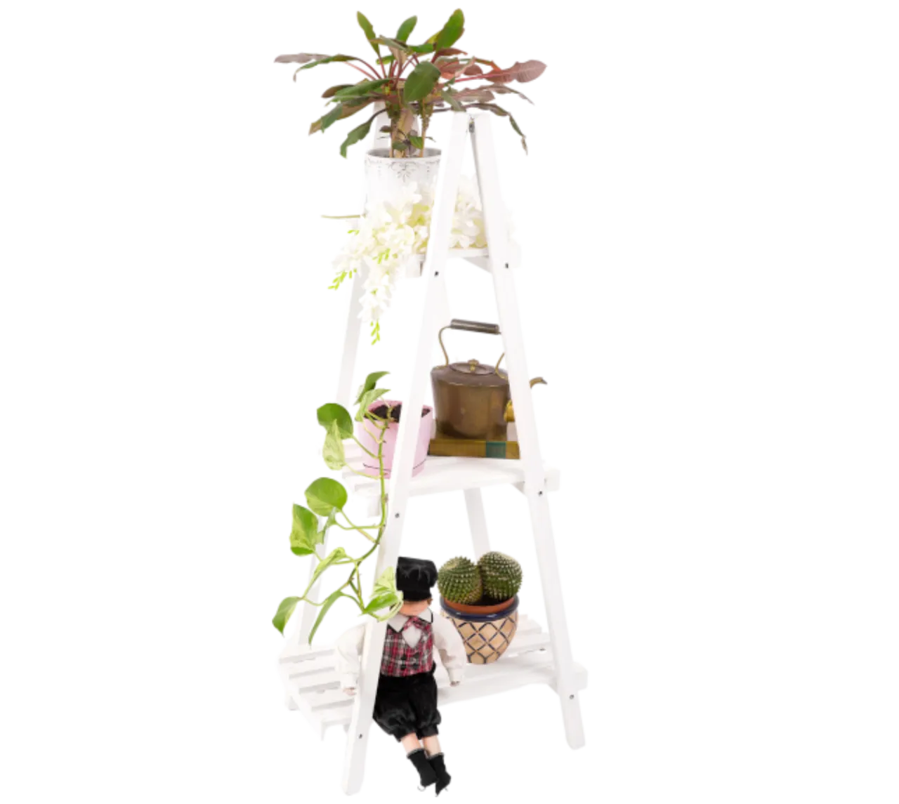 drewniane kwietniki drabinki r&oacute;żne style i rozmiary