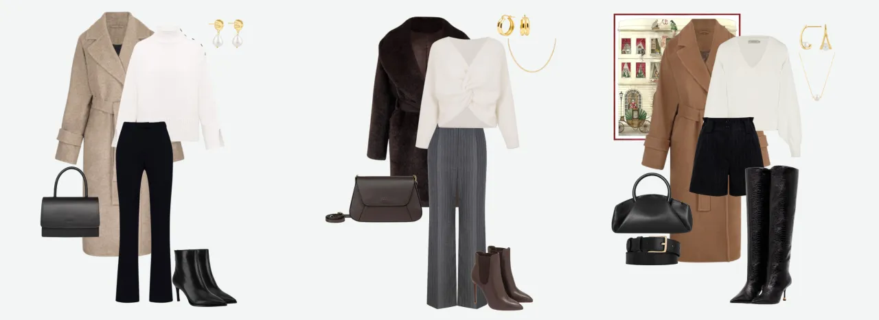 inspiracje stylizacje swetry na co dzień, do biura, eleganckie