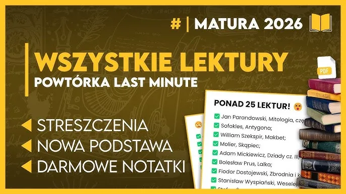 lektury maturalne polski