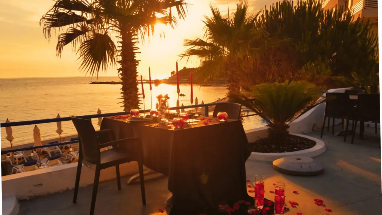 Wlora restauracja owoce morza wiecz&oacute;r