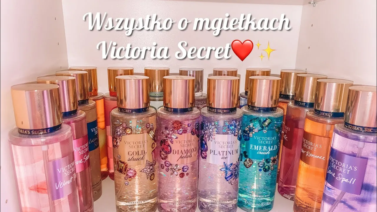 popularne zapachy mgiełek victoria's secret