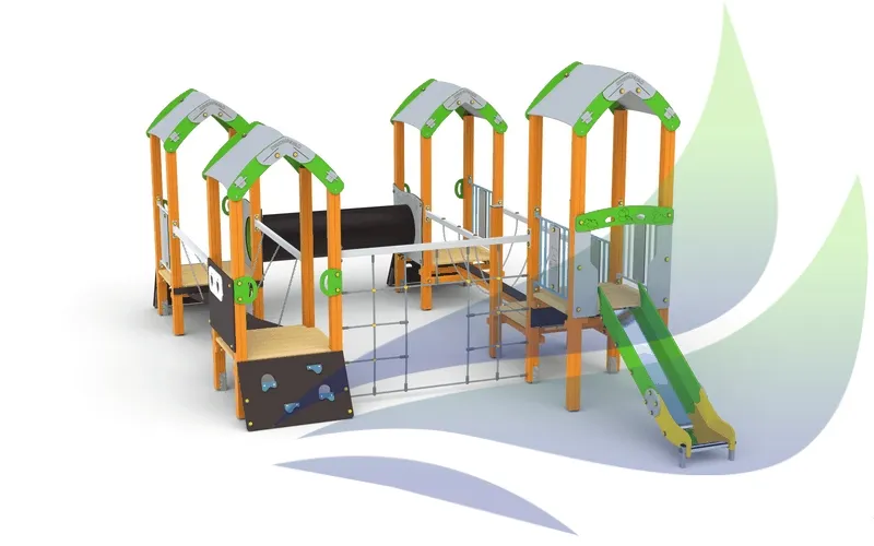Nowoczesny plac zabaw innowacyjne urządzenia