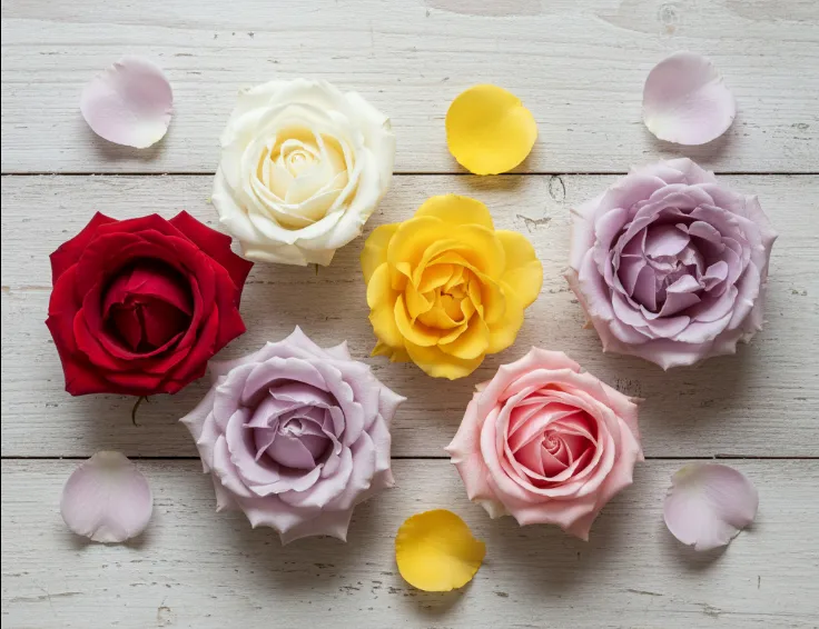 kolory róż symbolika bukiet