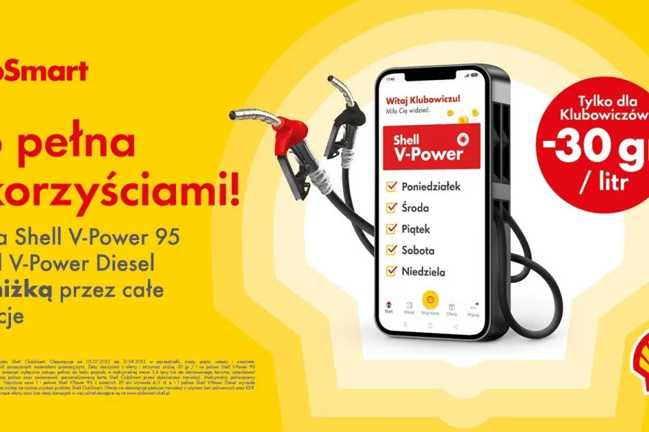 Shell stacja paliw promocja paliwo aplikacja