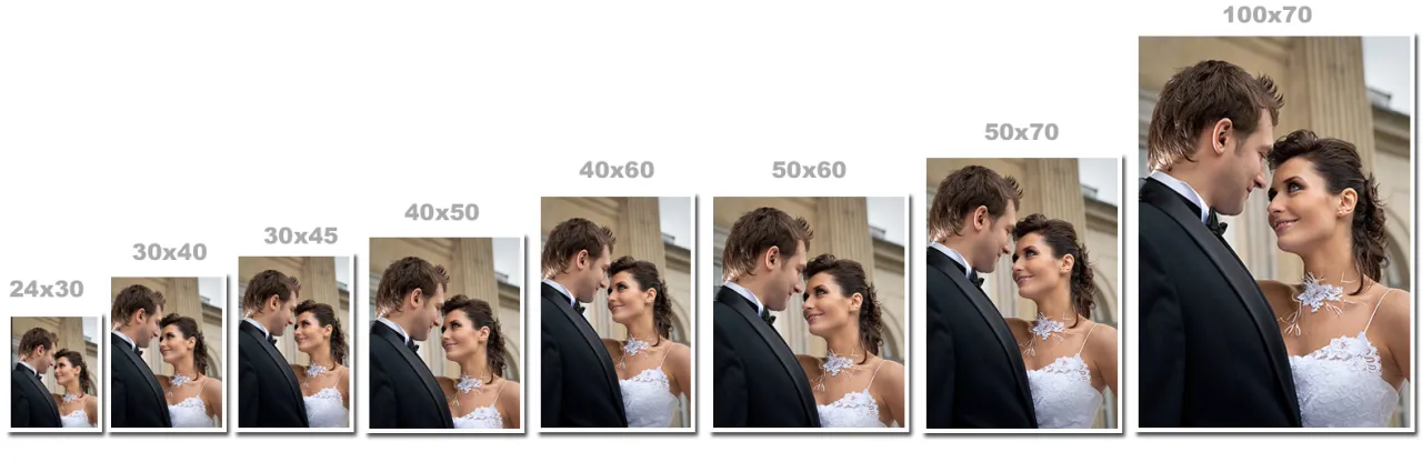 proces powiększania zdjęć u fotografa