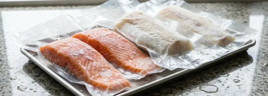 prawidłowe pakowanie ryby do zamrażarki