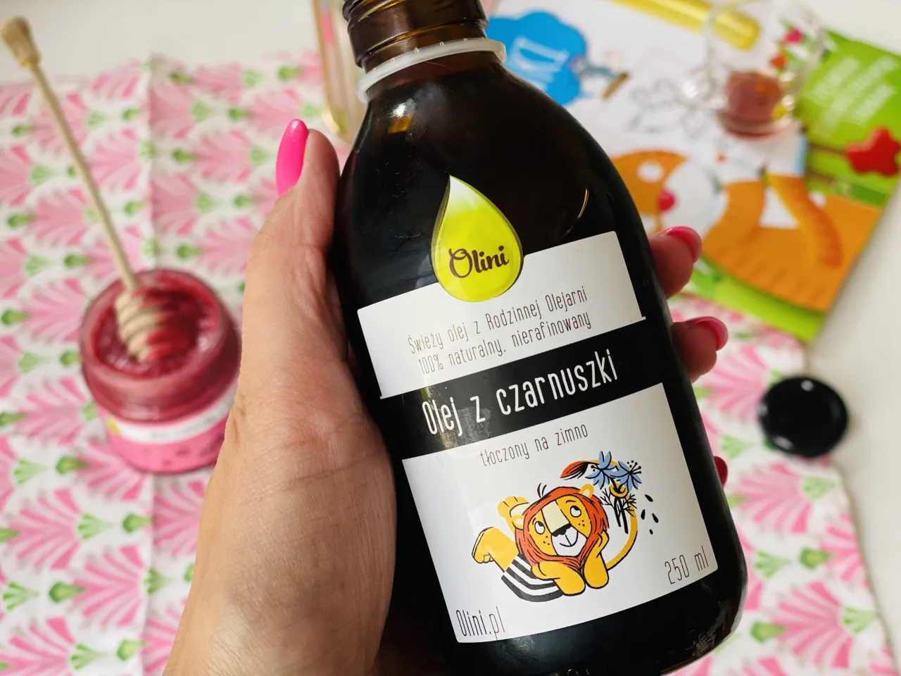 Olej z czarnuszki dla dzieci odporność