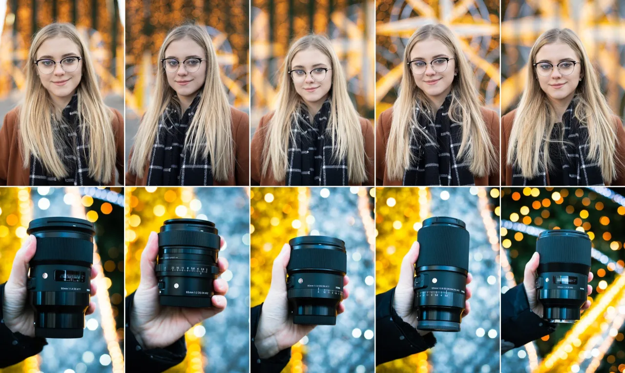 Por&oacute;wnanie zdjęć z obiektywu kitowego i jasnej stałki - bokeh