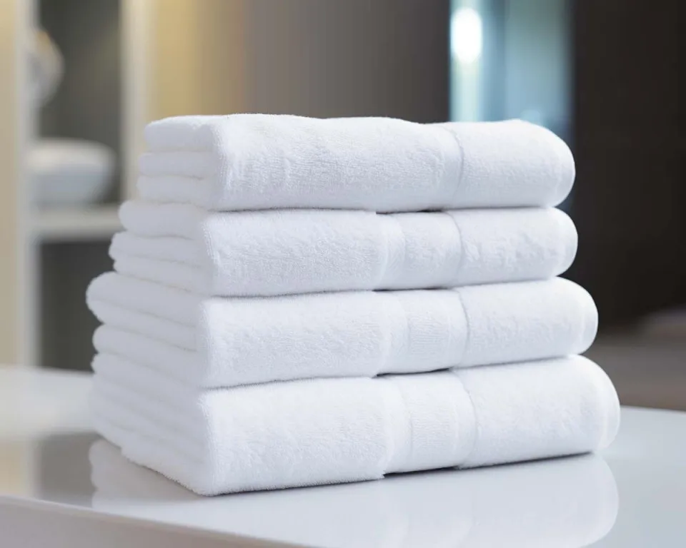 r&oacute;żne rodzaje ręcznik&oacute;w hotelowych