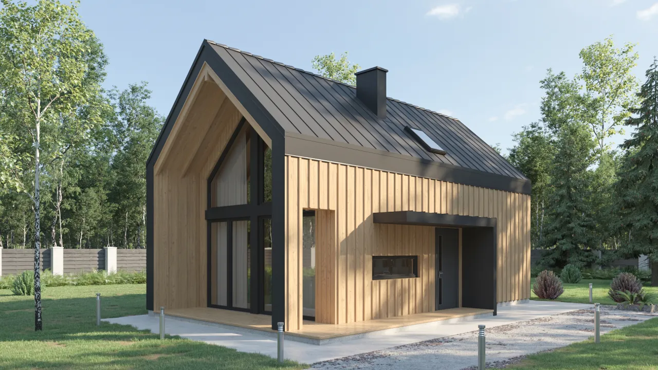 różne projekty domów szkieletowych
