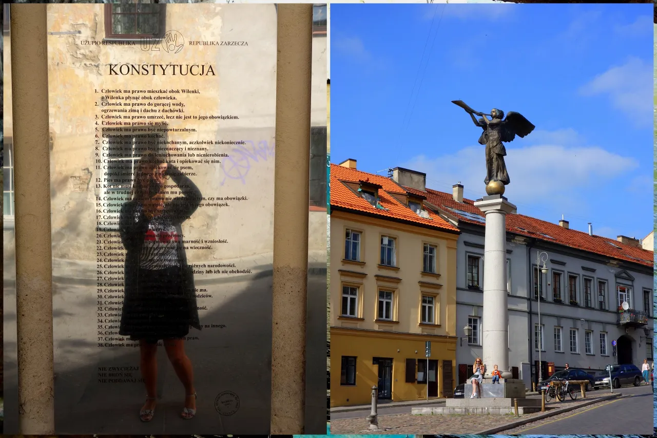 Republika Zarzecza Wilno konstytucja w języku polskim