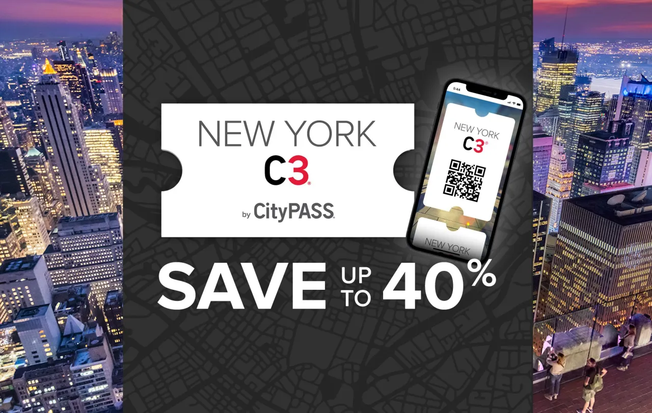 Mappa attrazioni New York CityPASS C3